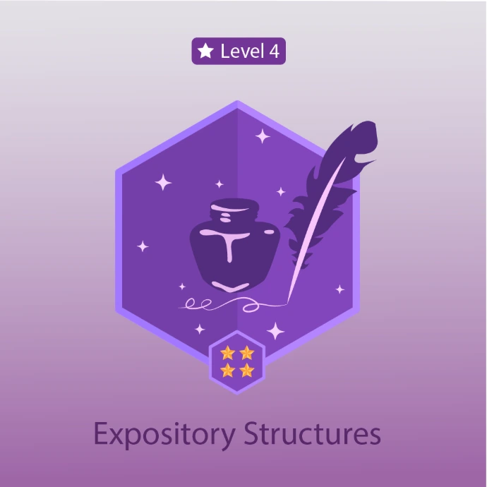Expository Structures - Level 4